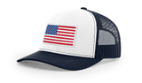 Joe's USA Flag Snapback Trucker Cap