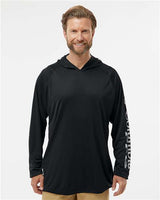 Columbia 212482 Men's PFG Terminal Tackle™ Hooded Long Sleeve T-Shirt
