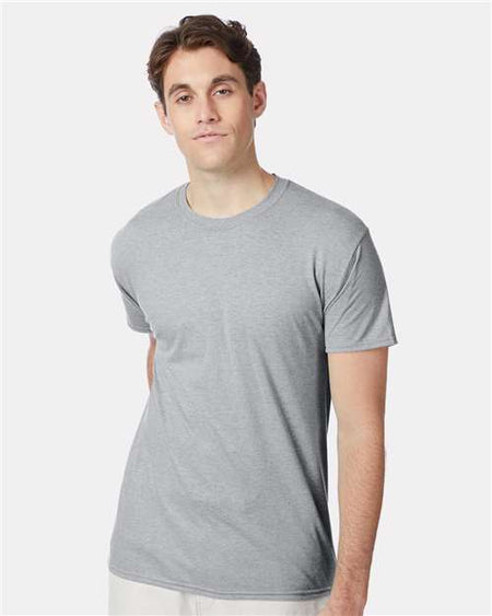 Hanes Perfect-T Triblend T-Shirt - Silverstone Heather - Hanes 42TB Hanes