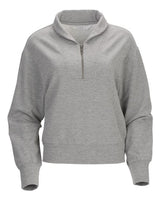 Boxercraft Women's Dream Crop Fleece Quarter-Zip - Boxercraft BW5205