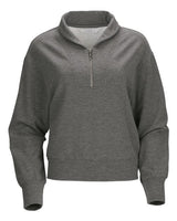 Boxercraft Women's Dream Crop Fleece Quarter-Zip - Boxercraft BW5205