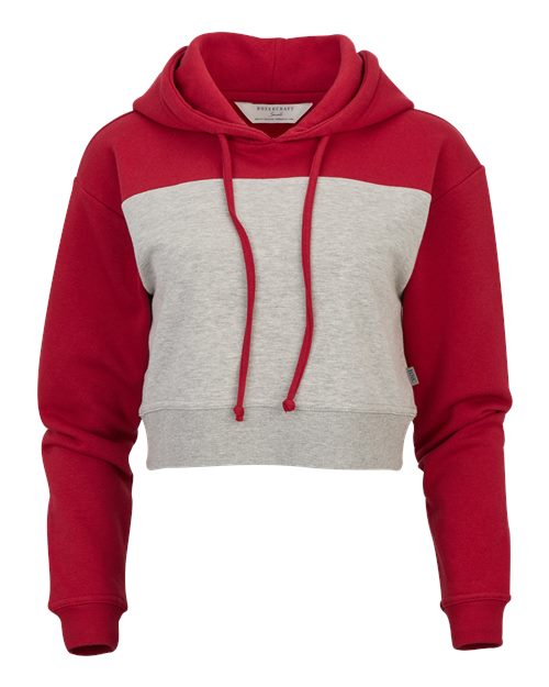 Boxercraft Women's Cropped Fleece Hooded Sweatshirt - Boxercraft BW5404