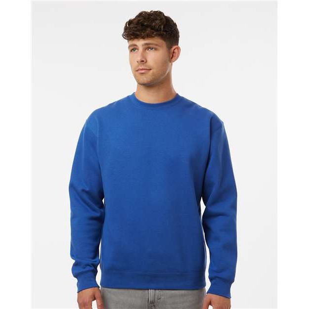 Independent Trading Co. Heavyweight Crewneck Sweatshirt - Royal - Independent Trading Co. IND3000 Independent Trading Co. Royal XS