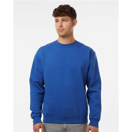 Independent Trading Co. Heavyweight Crewneck Sweatshirt - Royal - Independent Trading Co. IND3000 Independent Trading Co.