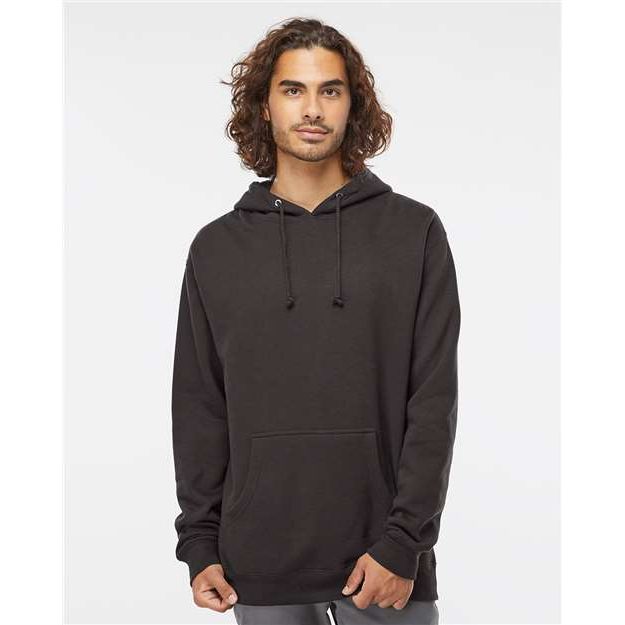 Independent Trading Co. Heavyweight Hooded Sweatshirt - Asphalt - Independent Trading Co. IND4000 Independent Trading Co. Asphalt XS