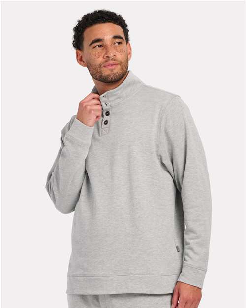Boxercraft Men's French Terry Button Pullover - Boxercraft BM5209