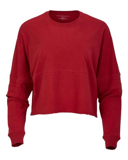 Boxercraft Women's Crop Retro Jesery - Boxercraft BW3515