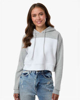 Boxercraft Women's Cropped Fleece Hooded Sweatshirt - Boxercraft BW5404