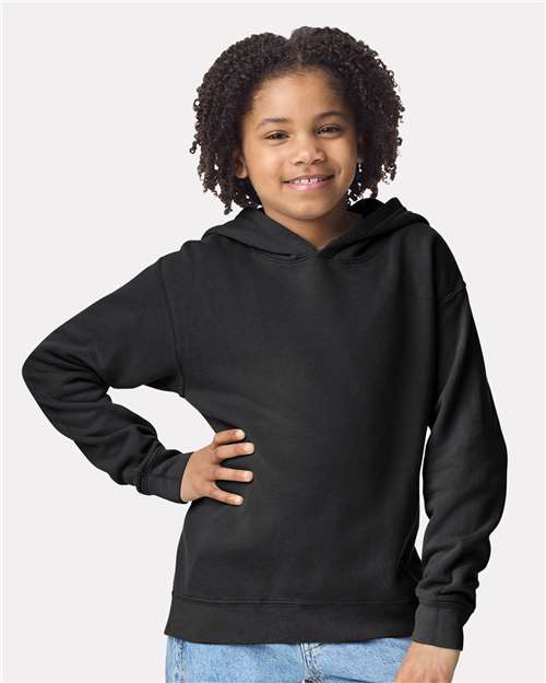 Comfort Colors Youth Garment-Dyed Lightweight Fleece Hooded Sweatshirt - Comfort Colors 1467Y
