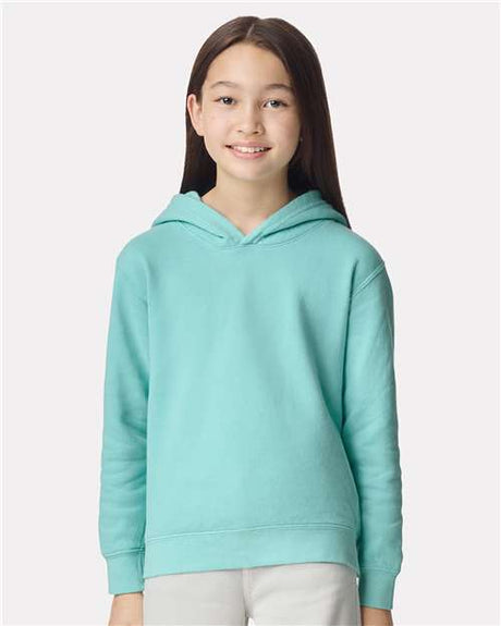 Comfort Colors 1467Y Youth Garment-Dyed Lightweight Fleece Hooded Sweatshirt
