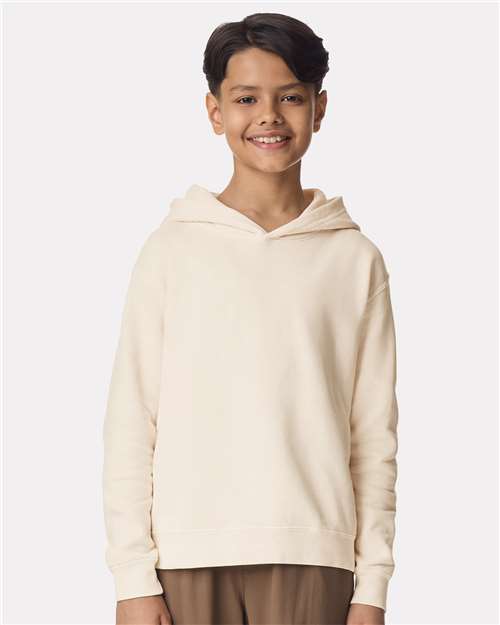 Comfort Colors 1467Y Youth Garment-Dyed Lightweight Fleece Hooded Sweatshirt