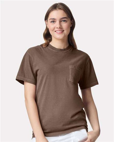 Comfort Colors Unisex Garment-Dyed Heavyweight Pocket T-Shirt - Comfort Colors 6030