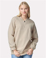 Gildan SF008 Unisex Softstyle Midweight 1/4 Zip Sweatshirt