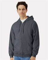 Gildan SF600 Unisex Softstyle Full-Zip Hooded Sweatshirt