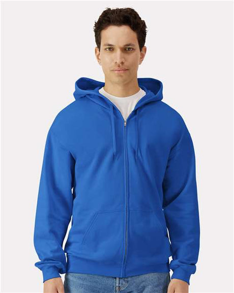 Gildan SF600 Unisex Softstyle Full-Zip Hooded Sweatshirt