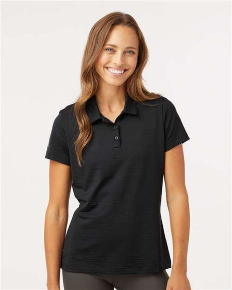 Adidas Women's Textured Stripe Polo - Adidas A707