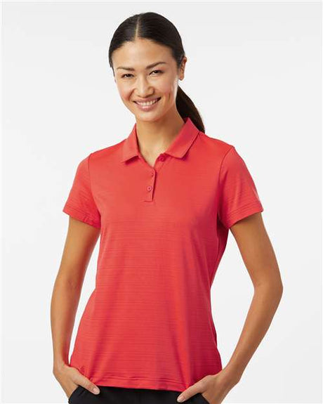 Adidas Women's Textured Stripe Polo - Adidas A707