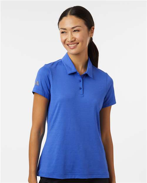 Adidas Women's Textured Stripe Polo - Adidas A707