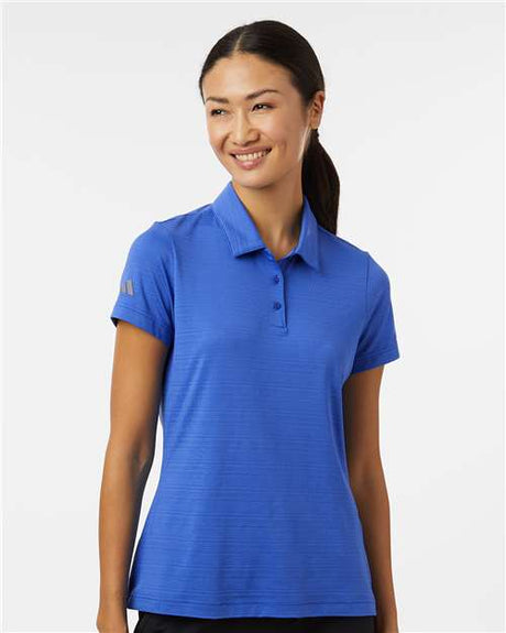 Adidas Women's Textured Stripe Polo - Adidas A707