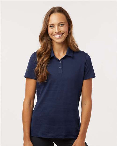Adidas Women's Textured Stripe Polo - Adidas A707
