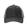 Valucap Contrast Stitch Cap - Valucap VC990 Valucap Black/ Grey Adjustable