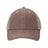 Valucap Contrast Stitch Cap - Valucap VC990 Valucap Brown/ Khaki Adjustable