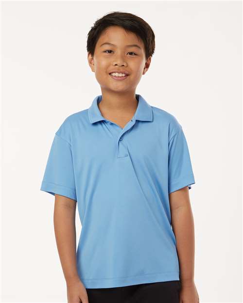 Wholesale All-Sport Performance Youth Pro-Lock Performance Polo