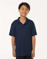 Wholesale All-Sport Performance Youth Pro-Lock Performance Polo