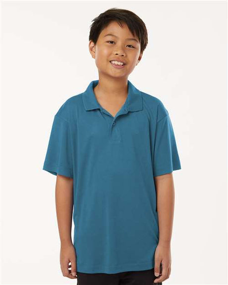 Wholesale All-Sport Performance Youth Pro-Lock Performance Polo