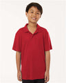 Wholesale All-Sport Performance Youth Pro-Lock Performance Polo