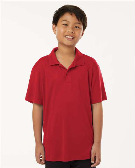 Wholesale All-Sport Performance Youth Pro-Lock Performance Polo