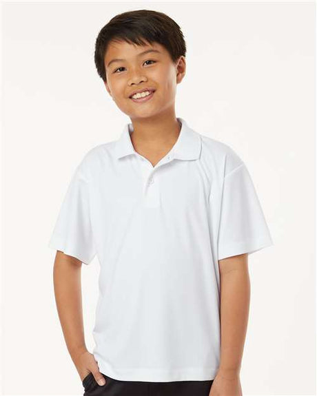 Wholesale All-Sport Performance Youth Pro-Lock Performance Polo