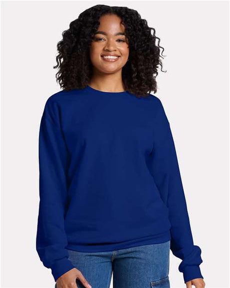 JERZEES Unisex Ultimate CVC Crewneck Sweatshirt - JERZEES IC48MR