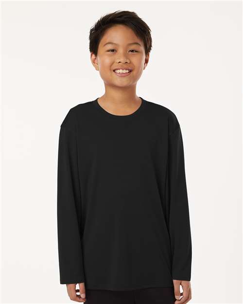 Wholesale All-Sport Performance Youth Pro-Lock Performance Long Sleeve T-Shirt