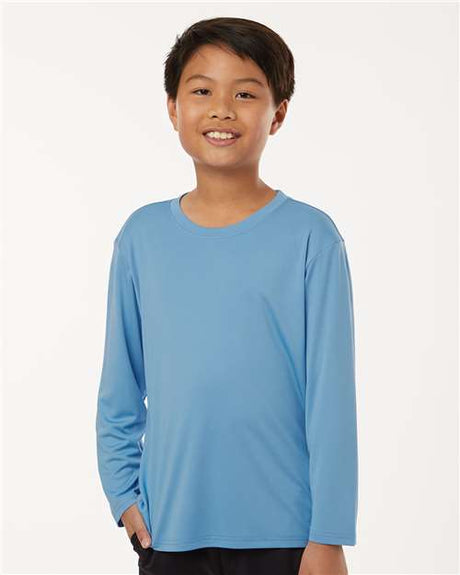 Wholesale All-Sport Performance Youth Pro-Lock Performance Long Sleeve T-Shirt
