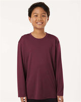 Wholesale All-Sport Performance Youth Pro-Lock Performance Long Sleeve T-Shirt