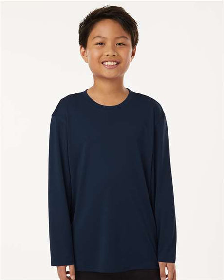 Wholesale All-Sport Performance Youth Pro-Lock Performance Long Sleeve T-Shirt
