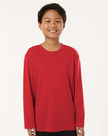 Wholesale All-Sport Performance Youth Pro-Lock Performance Long Sleeve T-Shirt
