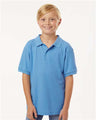 Wholesale All-Sport Performance Youth Pique Polo