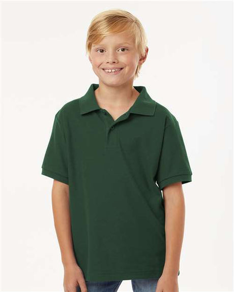 Wholesale All-Sport Performance Youth Pique Polo