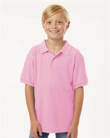 Wholesale All-Sport Performance Youth Pique Polo