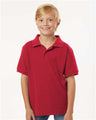 Wholesale All-Sport Performance Youth Pique Polo