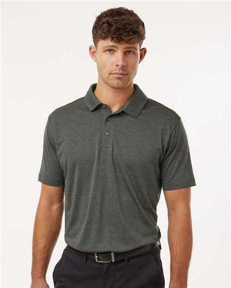 Wholesale All-Sport Performance Men's Pro-Lock Performance Mélange Polo