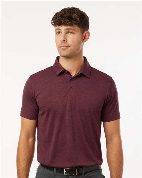 Wholesale All-Sport Performance Men's Pro-Lock Performance Mélange Polo