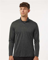 Wholesale All-Sport Performance Men's Pro-Lock Performance Mélange Quarter-Zip Pullover