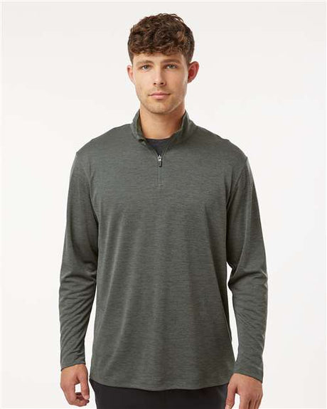 Wholesale All-Sport Performance Men's Pro-Lock Performance Mélange Quarter-Zip Pullover