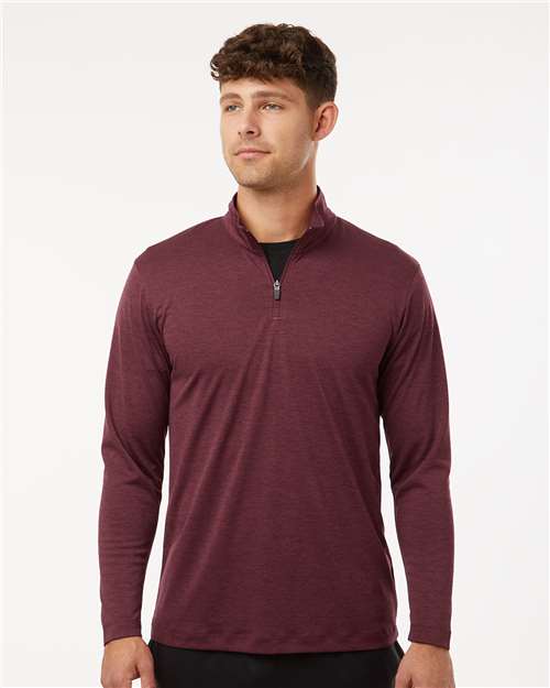 Wholesale All-Sport Performance Men's Pro-Lock Performance Mélange Quarter-Zip Pullover