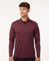 Wholesale All-Sport Performance Men's Pro-Lock Performance Mélange Quarter-Zip Pullover