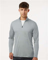 Wholesale All-Sport Performance Men's Pro-Lock Performance Mélange Quarter-Zip Pullover