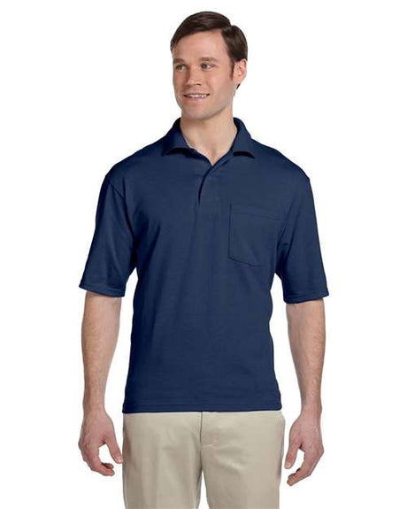 JERZEES Men's Dri-Power® Polo with Pocket - JERZEES 436MP